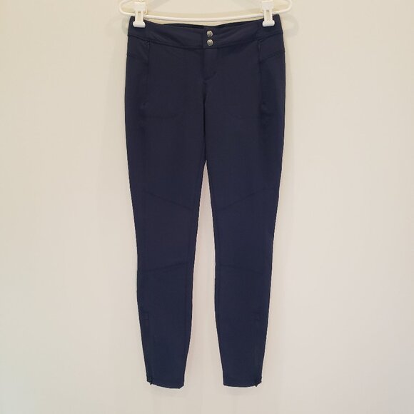 KUHL Transcender Skinny Performance Trail Pant Indigo Blue 2 Reg - Picture 1 of 13